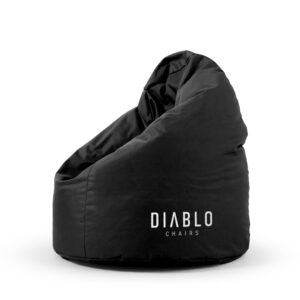 03acab43a16ba062500a89d2d8f7732edd8be4ab Pufa dla dziecka Diablo Chairs, czarna