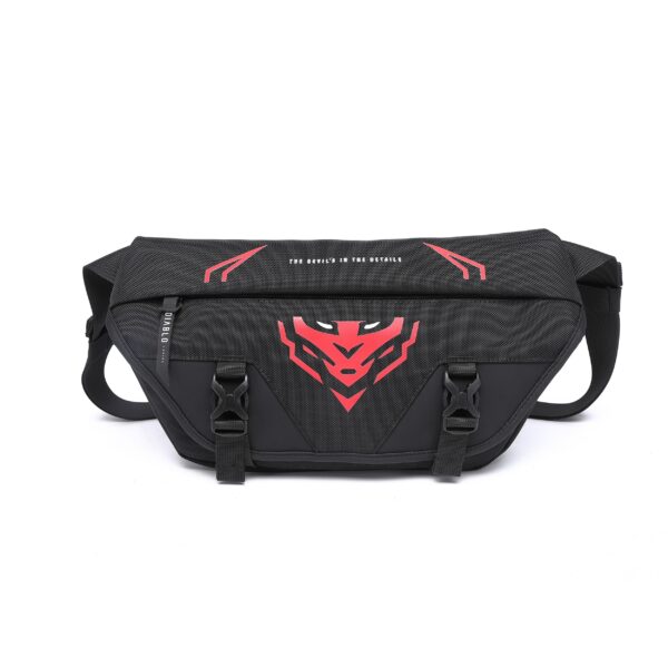 07f5b578130d66d2b98ee2bf2d539e2012bbb99a Duża nerka Bum Bag Diablo Chairs, czarna