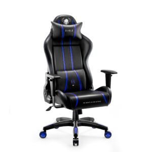 0c87d05a6a2372989c4a5261a4b57dca265e3736 Fotel gamingowy Diablo X-One 2.0 Normal Size, czarno-niebieski