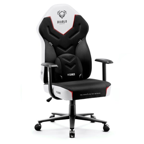 19e758d883f6030a48874633a465c4cda339a76d Fotel gamingowy Diablo X-Gamer 2.0 Normal Size, Snow White