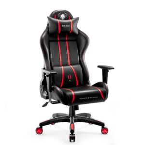 1dada130c9e45163f074448a103e6ba619b66b5d Fotel gamingowy Diablo X-One 2.0 King Size, czarno-czerwony