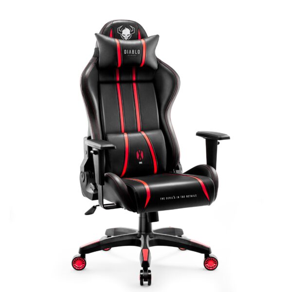 1dada130c9e45163f074448a103e6ba619b66b5d Fotel gamingowy Diablo X-One 2.0 King Size, czarno-czerwony