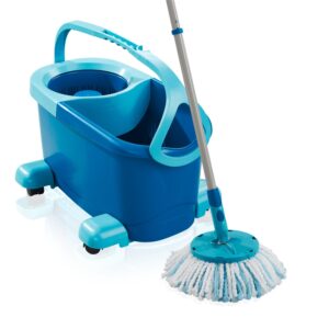 245f55abce546e66696db29f9841ff57560e0350 Zestaw Clean Twist Mop Ergo na kółkach
