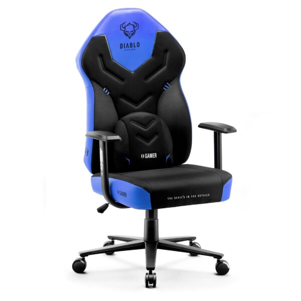 309caf0df6d872cb18f00e58e525462343f9777c Fotel gamingowy Diablo X-Gamer 2.0 Normal Size, Cool Water