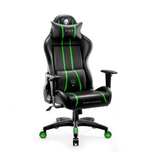 3823ace6c9c32091cf61bef3a9a657f47664bdca Fotel gamingowy Diablo X-One 2.0 Normal Size, czarno-zielony