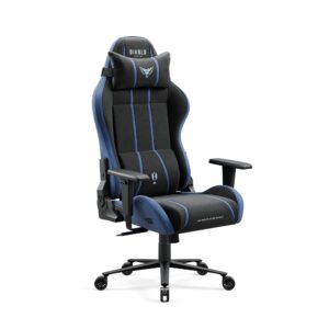 3efe92a6706b1c007318571fecc96a71361bd8a1 Fotel gamingowy materiałowy Diablo X-One 2.0 Normal Size, Night Blue