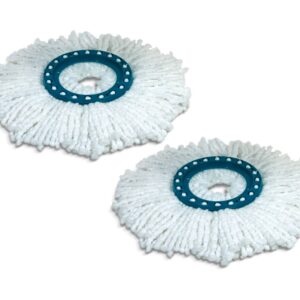 50279cf6e9ac2b46504bad17e0c181c45ede49e9 Zestaw 2 sztuk zapasowa głowica z mikrofibry do Clean Twist Mop