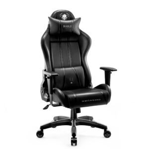 59d393c1a313d282bdbd664c31678db143371b35 Fotel gamingowy czarny Diablo X-One 2.0 King Size
