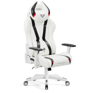 5bfd4a2afcef89b87e4e13ff700dba96b5f3b053 Fotel gamingowy Diablo X-Horn 2.0 King Size, biało-czarny