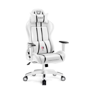 67227dfbe8632d7061f4d78b5986b7fab4886c68 Fotel gamingowy Diablo X-One 2.0 Normal Size, biało-czarny