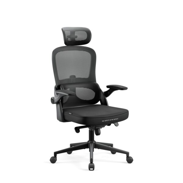 726ceddb999a366b3edb76e08a16b50e793bda5e Fotel biurowy, ergonomiczny Diablo V-Light, czarny