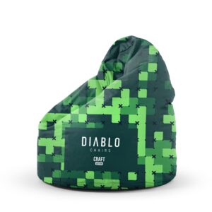 8c06c4aea8a66a7639ace56dbe6423ae480939bf Pufa dla dziecka Diablo Chairs, zielona Craft Edition