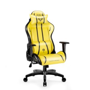 9a6ce7371f9ccf6deb6edf6d2137e6ed16730706 Fotel gamingowy Diablo X-One 2.0 Normal Size, Electric Yellow