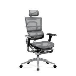 9c1f5ca108e02462ea2c9190ad7011a4ca82daf1 Fotel ergonomiczny Diablo V-Master, czarno-szary