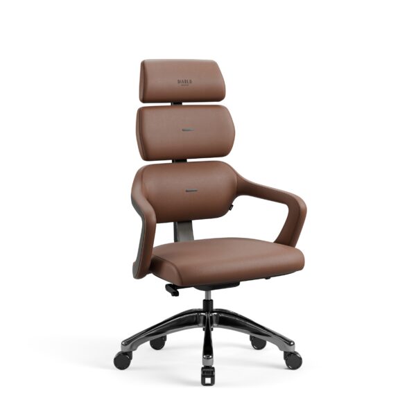 9d262fbab8f9846ed99c078076e1c1c344babe3c Fotel do gabinetu Diablo V-Modular, Sugar Brown