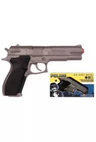 cefeddfeeb33302701da4edfcd37f83219567318 Metalowy pistolet policyjny 8 naboi