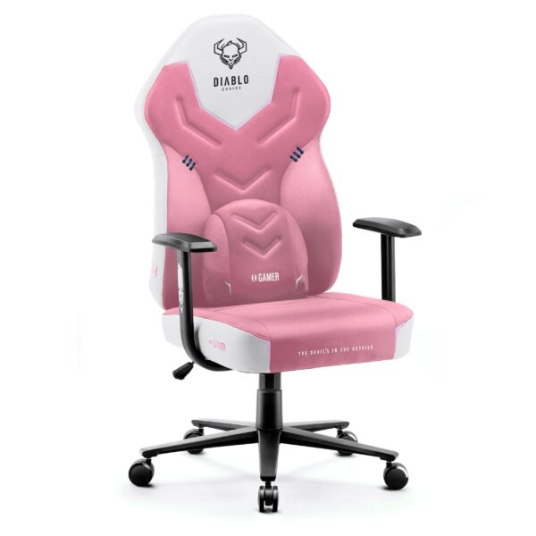 d0972498a6980e512c40283908b63507437bda06 Fotel gamingowy Diablo X-Gamer 2.0 Normal Size, Marshmallow Pink