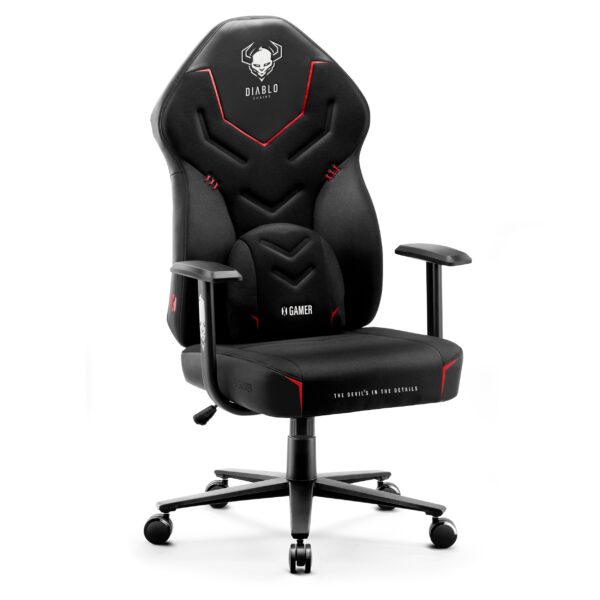 ee5c9bac71d35431228136e56adce23280c1b284 Fotel gamingowy Diablo X-Gamer 2.0 Normal Size, Dark Obsidian