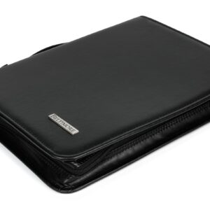 f62e004adc22a11cfdcb19df9694f7c355795fdf Czarny Beltimore luksusowy męski biwuar neseser aktówka teczka organizer dla handlowca I40