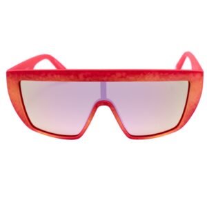 17e4cb69e183de477b0bee441dbe6a83eb8fe393 Okulary ITALIA INDEPENDENT 0912-055-063. Okulary przeciwsłoneczne, Kolor czerwony. Mężczyzna.