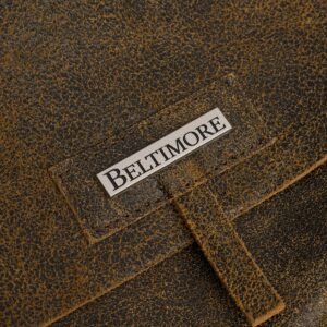 1cddf89e19d7b246d1cd1081ec7fb359230ea7b7 Beltimore Torebka Skórzana 2komorowa Klapa Pasek czarna N14
