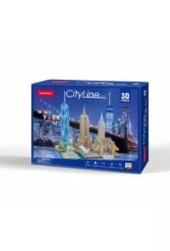 1d8ae07c3189b2990a4f39a4064562f6de184b41 Puzzle 3D 123 el. City Line. New York City