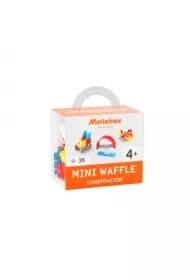 211179f40247975b6a217351e9ff1e0eaf168390 Mini Waffle Konstruktor Klocki konstrukcyjne Mini Waffle 35 elementów Konstruktor Mały niebieski MARIOINEX 902783