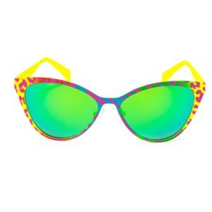 312140b0776138c58370285a591ad8af2d7717ef Okulary ITALIA INDEPENDENT 0022-ZEB-055. Okulary przeciwsłoneczne, Kolor żółty. Kobieta.