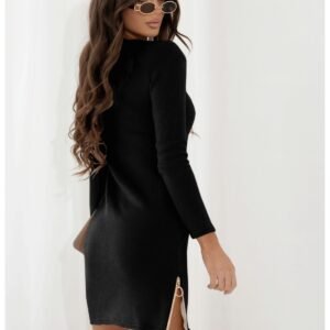330c5137eb26b440df29c70cf55c5b459d2b3fd4 Dzianinowa sukienka mini LIRAEL – czarna