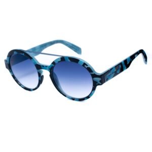 45bc0e8f761aa5acb78b3e2e764e3d2cd2f43b2c Okulary ITALIA INDEPENDENT 0913-147-GLS. Okulary przeciwsłoneczne, Kolor niebieski. Unisex.