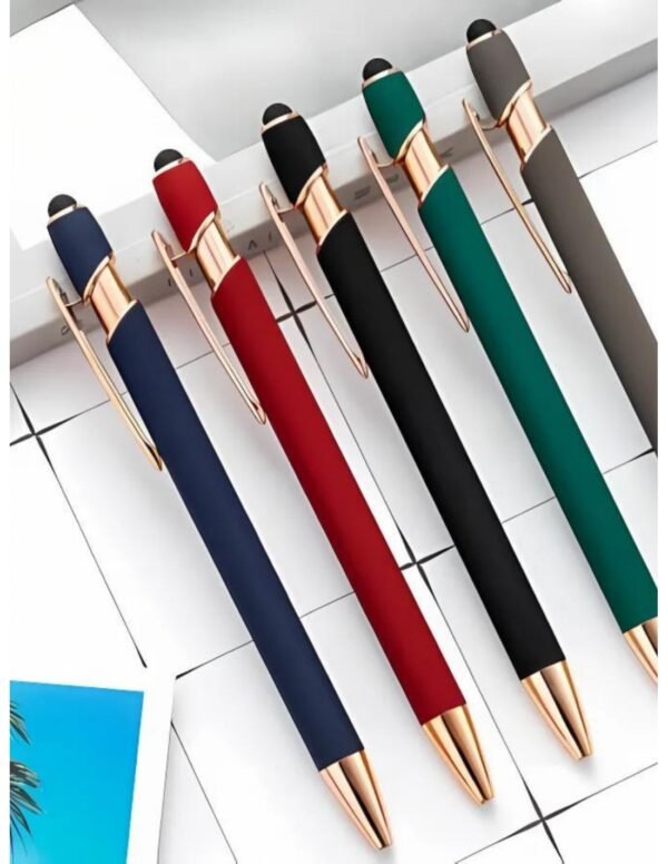 4923fae39583e5bca4239765c9c63fcf2d5c6b95 Długopis metalowy touch pen soft touch – czarny