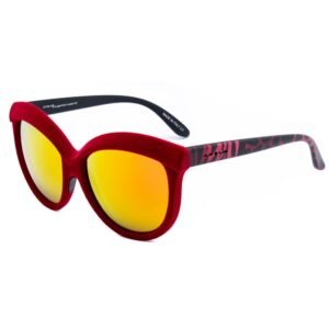 50be9bcb96be66ba9223db4358aed9246367c724 Okulary ITALIA INDEPENDENT 0092V-053-ZEB. Okulary przeciwsłoneczne, Kolor czerwony. Kobieta.