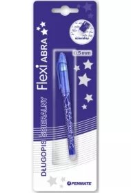 5410a598e95f1566e19b003526db404433ff4521 Długopis ścieralny Flexi Abra niebieski