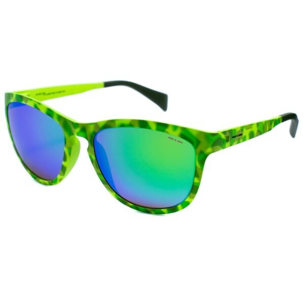 569564c3b940d20b72484cfbb252b9f88106a939 Okulary ITALIA INDEPENDENT 0111-037-000. Okulary przeciwsłoneczne, Kolor zielony. Unisex.