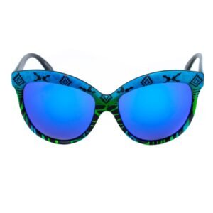 5a5b378d64833bb6bdc80f8aa22d97c97f0c699e Okulary ITALIA INDEPENDENT 0092INX033000. Okulary przeciwsłoneczne, Kolor czarny niebieski zielony. Kobieta.