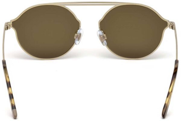 5c36f5c775409c4d5bd21b3fe174c9909528525e Okulary WEB EYEWEAR WE0198-32G. Okulary przeciwsłoneczne, Kolor złoty. Unisex.