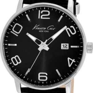 61f51def34af71b2c9ec2ca234272852a7b164df Zegarek KENNETH COLE IKC8005. Kwarcowy, Kolor czarny. Mężczyzna.