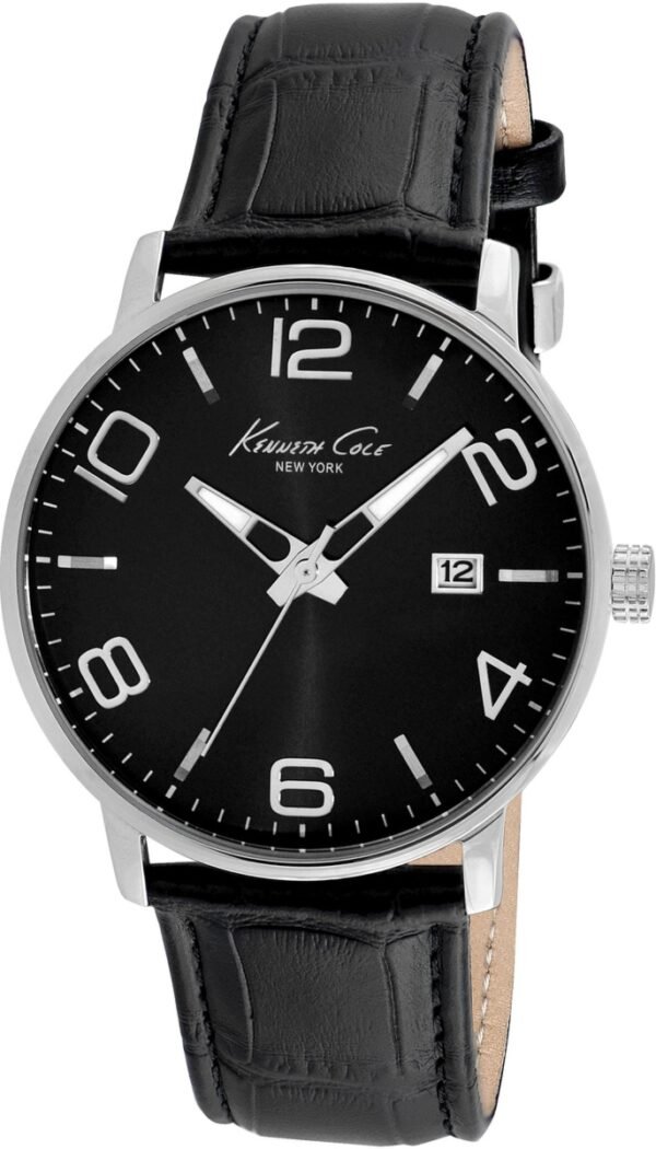 61f51def34af71b2c9ec2ca234272852a7b164df Zegarek KENNETH COLE IKC8005. Kwarcowy, Kolor czarny. Mężczyzna.