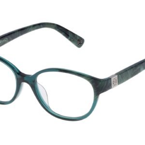 6942deae7e76c389fb950b328de20f14ba49cf18 Okulary LOEWE VLW920500860. Okulary, Kolor zielony. Kobieta.