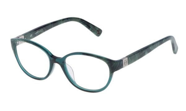 6942deae7e76c389fb950b328de20f14ba49cf18 Okulary LOEWE VLW920500860. Okulary, Kolor zielony. Kobieta.