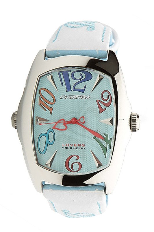6be75184719bba7c5425030f90dfac97aca75d4a Zegarek CHRONOTECH CT7696L-15. Kwarcowy, Kolor biały. Kobieta.