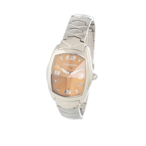 77cbdacfba487b97dfe65c53aa448d9c59eeb429 Zegarek CHRONOTECH CT7504L-06M. Kwarcowy, Kolor pomarańczowy. Kobieta.