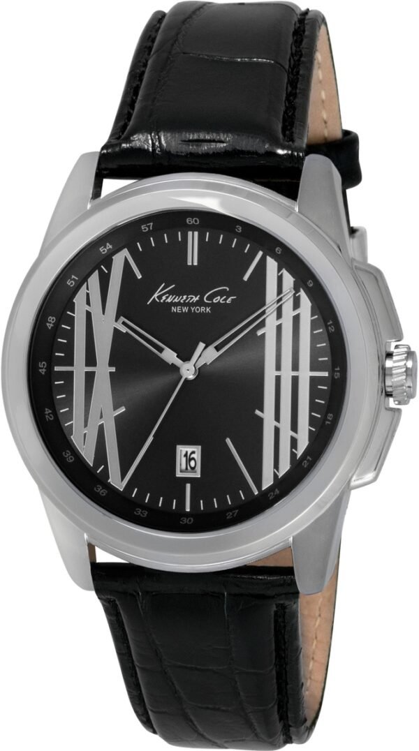 792b9b590ef72d85536976019242f96620bba960 Zegarek KENNETH COLE IKC8095. Kwarcowy, Kolor czarny. Mężczyzna.