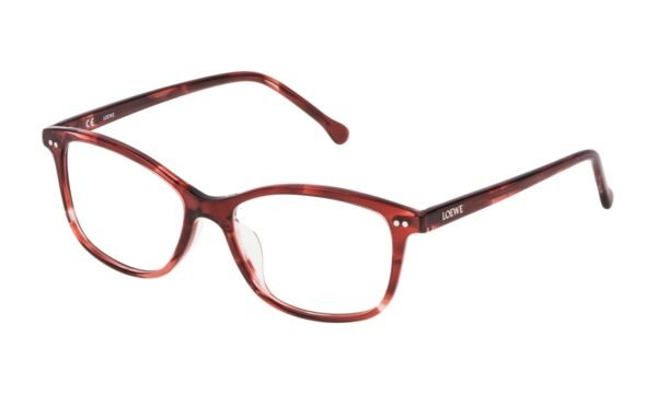 8c6bd69022f205fcc88cbd4a091eeda2f26c988a Okulary LOEWE VLW9575201GJ. Okulary, Kolor czerwony havana. Unisex.