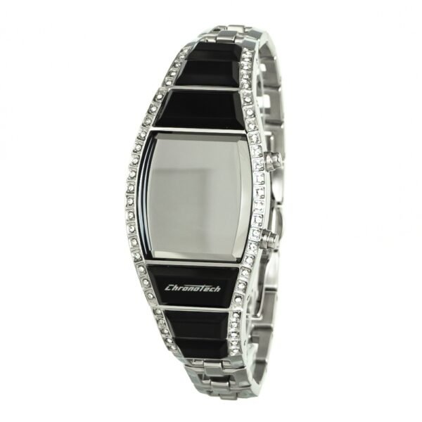 9099f674f9f997141b1e250e4d2ba1349d586bd2 Zegarek CHRONOTECH CT7122LS-03M. Kwarcowy, Kolor czarny. Kobieta.