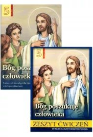 9b89cdefcad8ea1b939f56dfb34987fef4e0c541 Bóg poszukuje człowieka 5. Podręcznik i zeszyt ćwiczeń do religii dla klasy 5 szkoły podstawowej