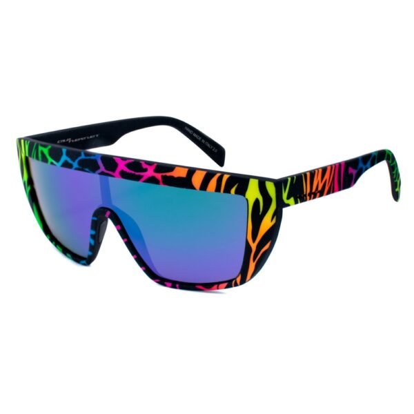 9e1d3f055f55cb96c392d508a94bbf0e46841abc Okulary ITALIA INDEPENDENT 0912-ZEF-149. Okulary przeciwsłoneczne, Kolor czarny niebieski zielony żółty pomarańczowy. Unisex.