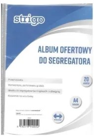 a5f00486cba04d4e8a205559c9f35151ad522488 Album ofertowy A4 do segregatora PP