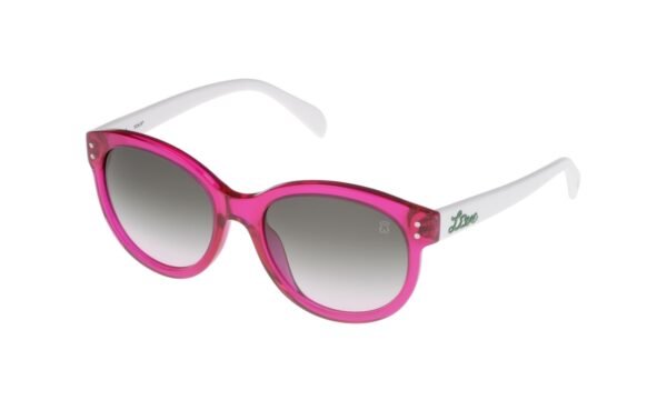 b6a6cacbacdf45e6245d4355f9a524cb6163e3b7 Okulary TOUS STO870-5402GR. Okulary przeciwsłoneczne, Kolor różowy przezroczysty. Kobieta.