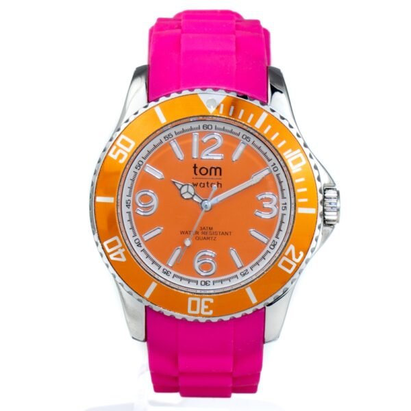 bb46d572f35eab66f6e2c3430e0d3da260db33a9 Zegarek TOM WATCH WA00122. Kwarcowy, Kolor pomarańczowy. Unisex.